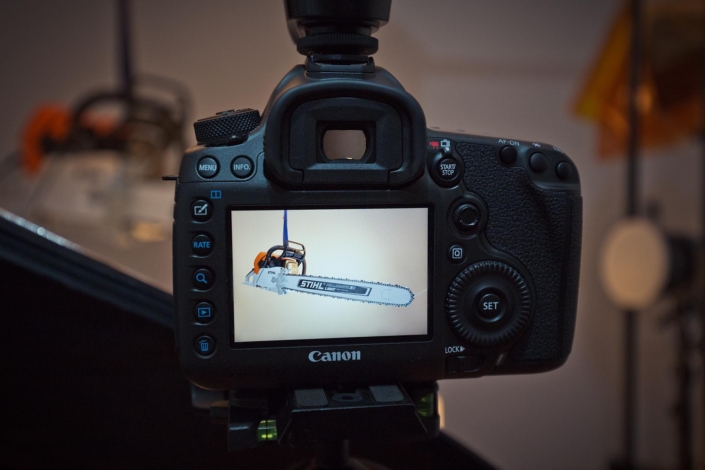 Kameratest, Produktfoto