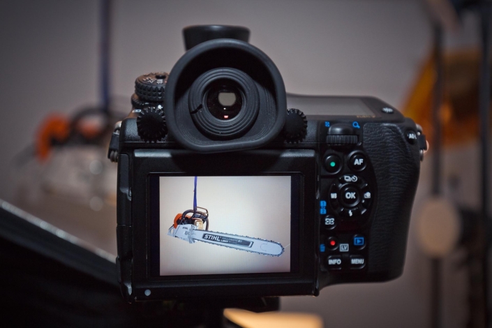 Kameratest, Produktfoto