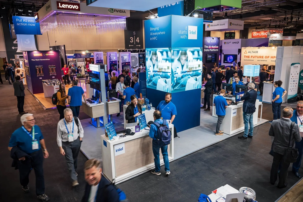 ISC Hamburg – Intel Messestand