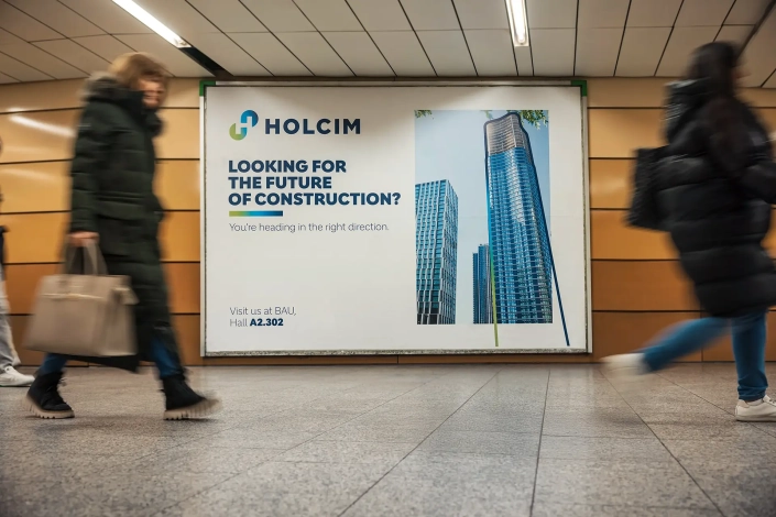 U-Bahn Werbung