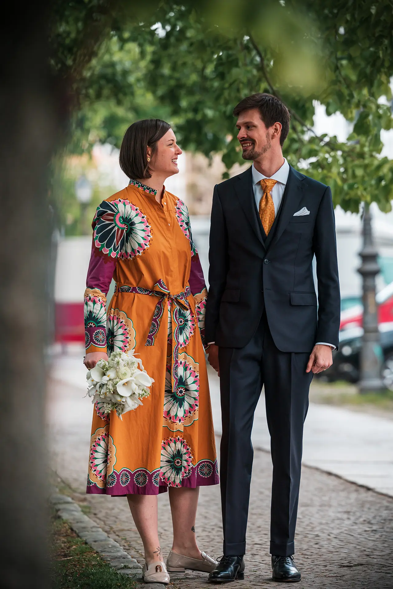 Authentische Hochzeitsfotos, ungestellt